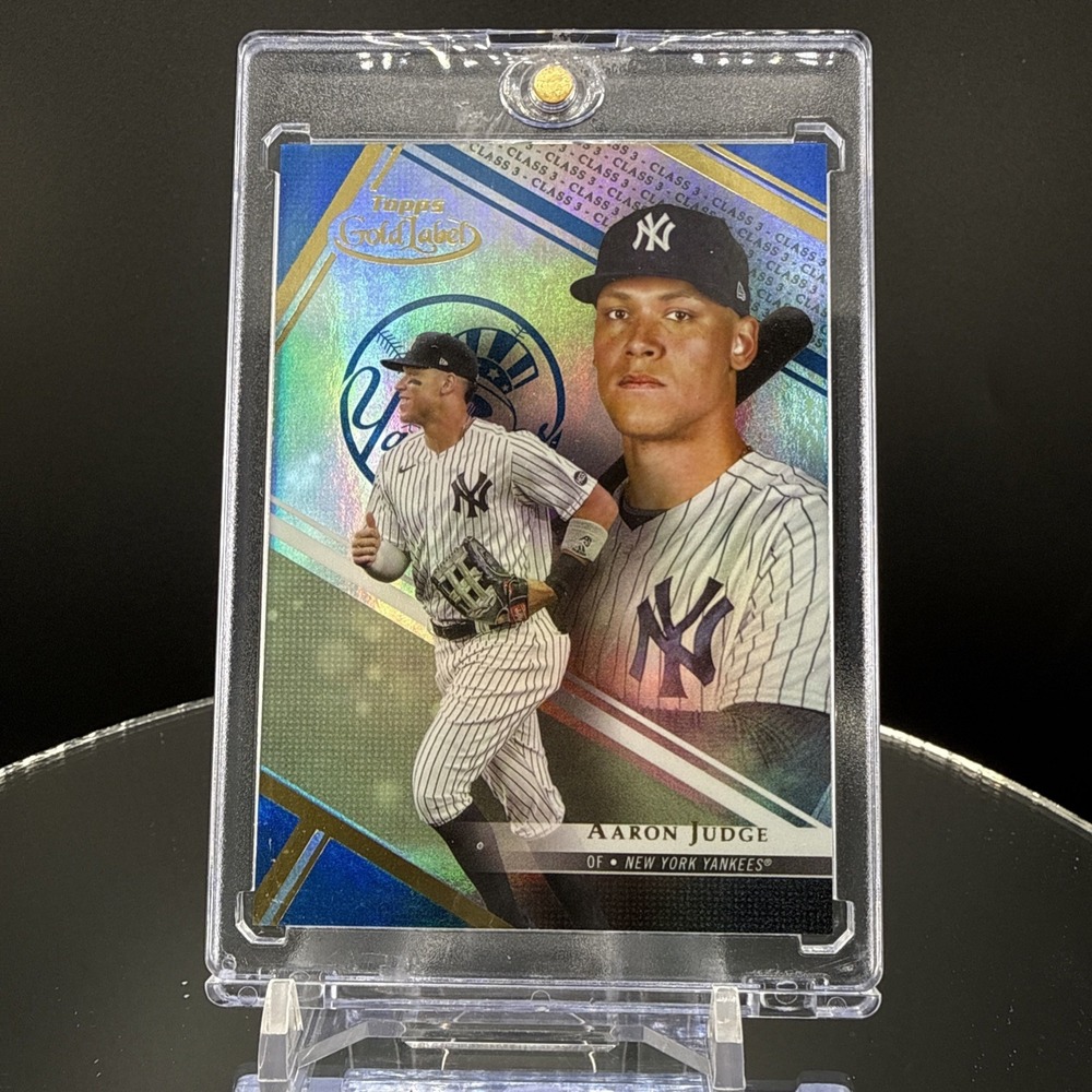 2021 Topps Gold Label Blue Aaron Judge Class 3 New York Yankees MLB SSP /50